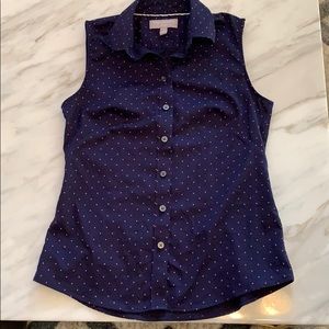 Banana Republic Sleeveless Non Iron Short